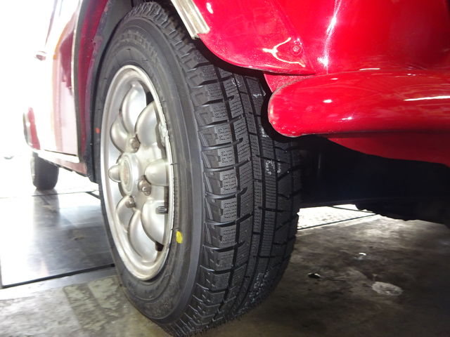 Ito様 スタッドレスタイヤに交換で初キャメルです スタッフブログ ローバーミニ専門店キャメルオート