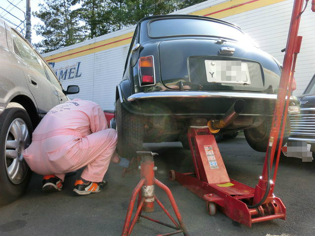 Mr トム 車検対策で触媒クダサーイヽ ー ノ スタッフブログ ローバーミニ専門店キャメルオート Mr トム 車検対策で触媒クダサーイヽ ー ノ スタッフブログ ローバーミニ専門店キャメルオート