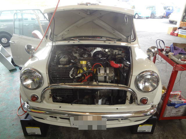 ローバーミニ ヒーターコア JEF10005 ステンレス型 パイプキット 付き