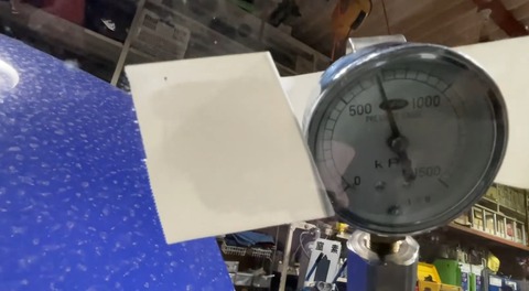 1速でのオートマ油圧