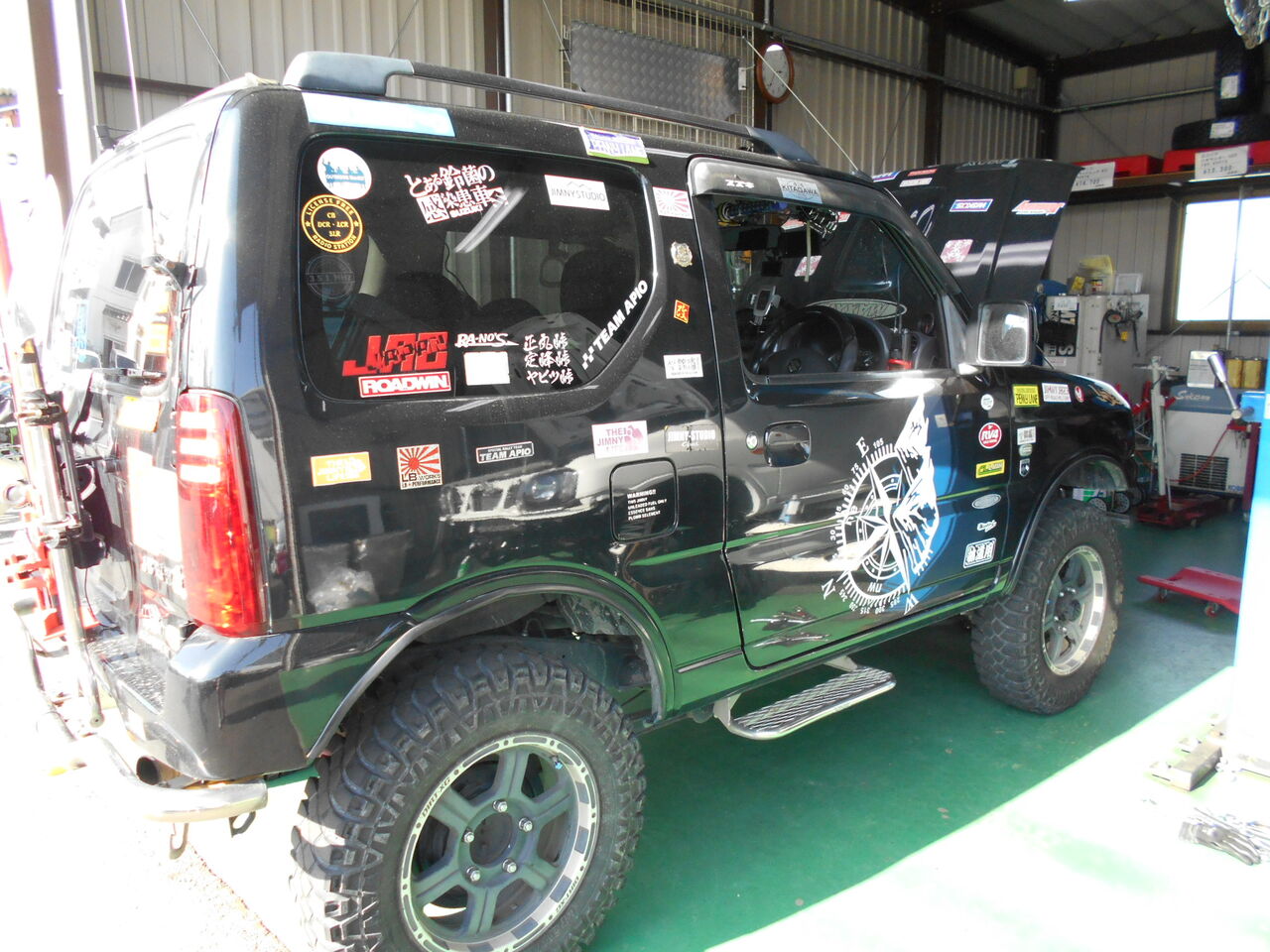 A池様jb23 アイスワイヤー取り付け ジムニースタジオ 甲府昭和インター店 スタッフブログ A池様jb23 アイスワイヤー取り付け ジムニースタジオ 甲府昭和インター店 スタッフブログ