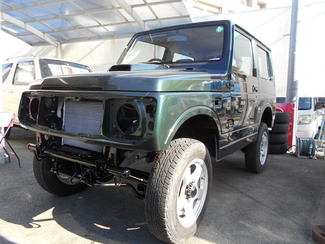 T様ja22 納車前カスタム 仕上がり ジムニースタジオ 甲府昭和インター店 スタッフブログ