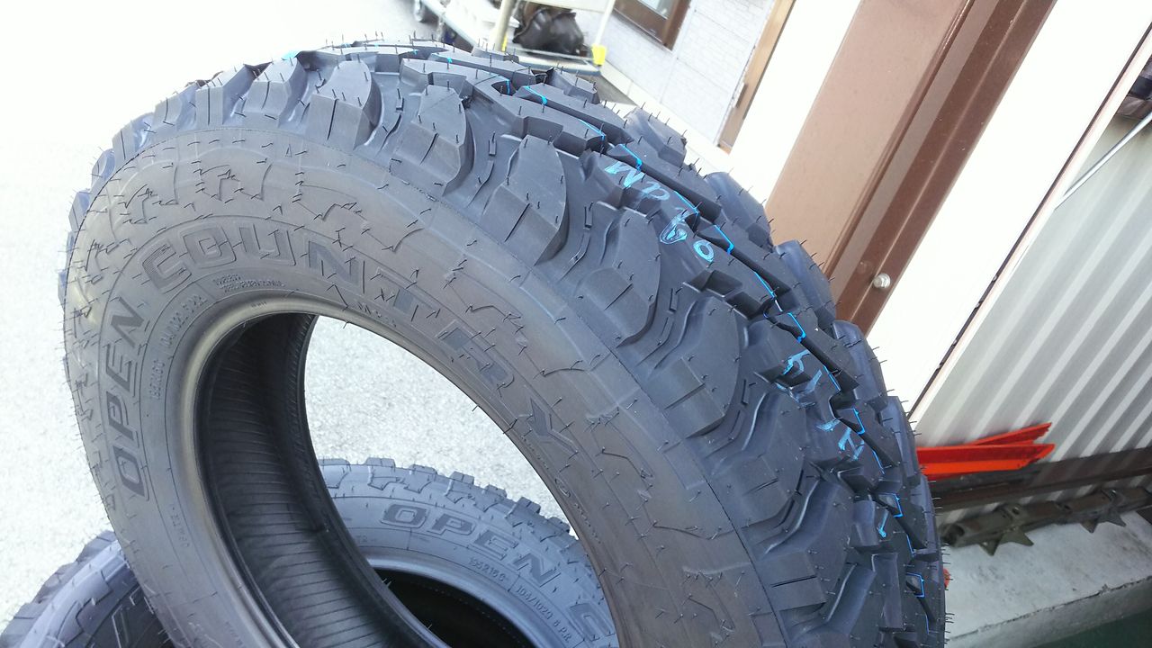 ニュータイヤ！ オープンカントリーM/T-R 195R16 : ジムニースタジオ