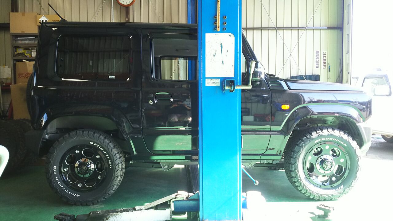 N様jb64 リフトアップカスタムでお預かり ジムニースタジオ 甲府昭和インター店 スタッフブログ