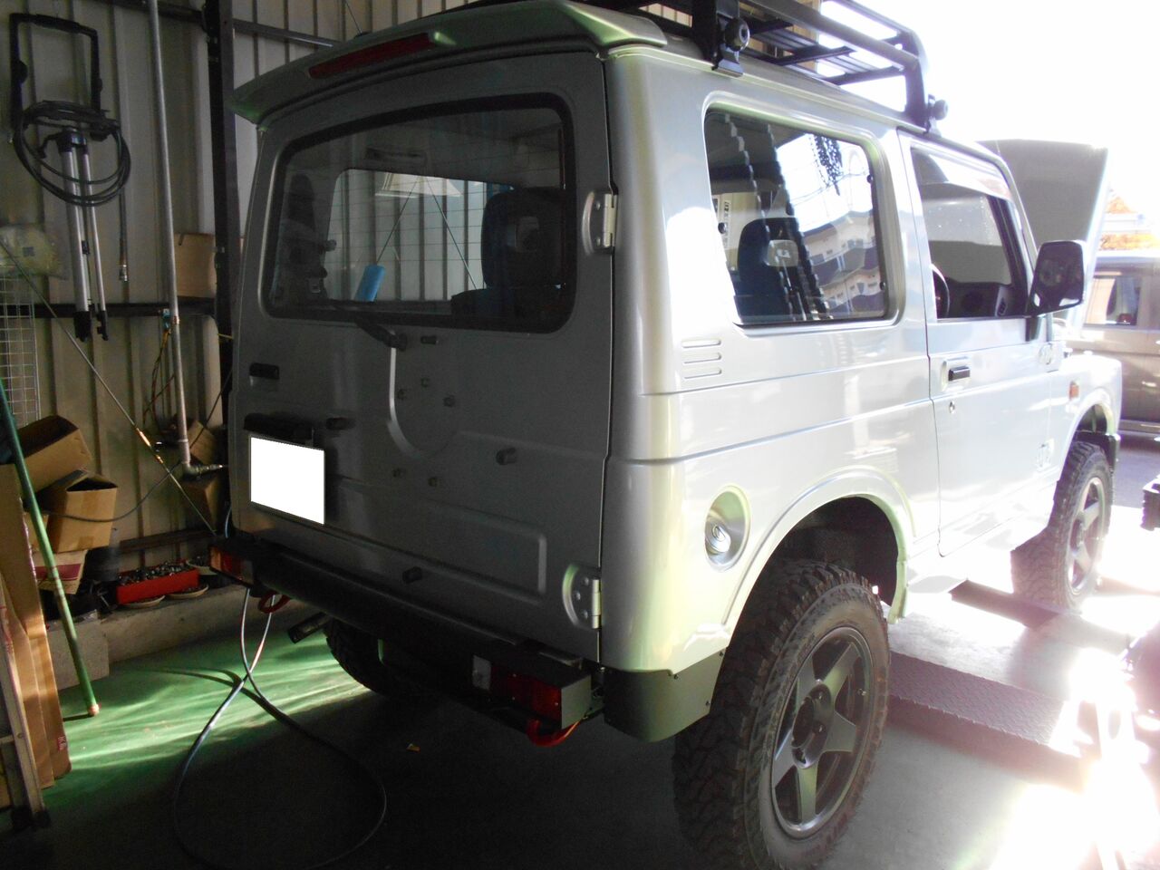 S様ja22 フロントバンパー交換 ジムニースタジオ 甲府昭和インター店 スタッフブログ S様ja22 フロントバンパー交換 ジムニースタジオ 甲府昭和インター店 スタッフブログ