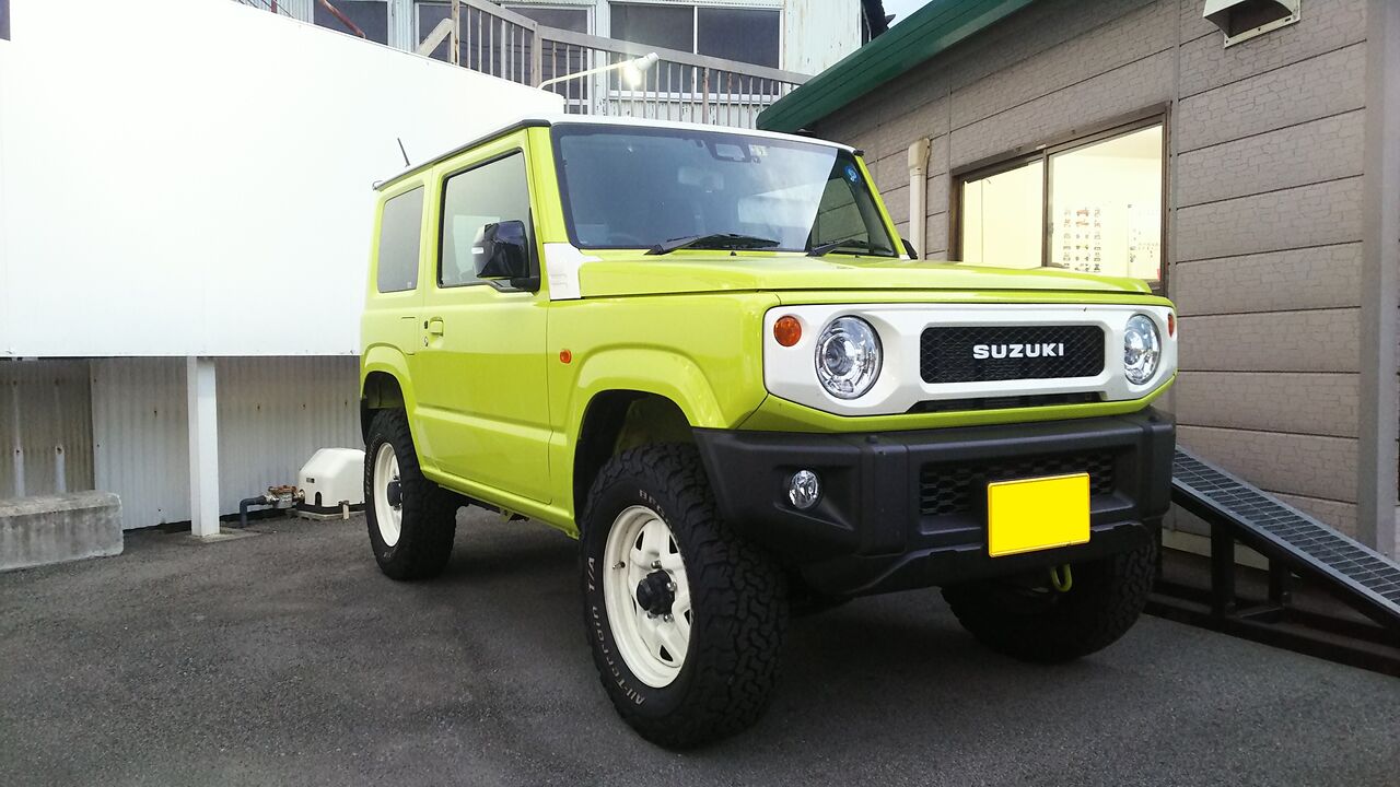 M様jb64 バンパー マフラー交換でお預かり ジムニースタジオ 甲府昭和インター店 スタッフブログ M様jb64 バンパー マフラー交換でお預かり ジムニースタジオ 甲府昭和インター店 スタッフブログ