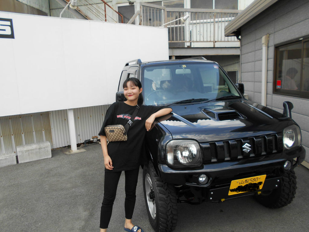 又々 ジムニー女子の誕生です ジムニースタジオ 甲府昭和インター店 スタッフブログ