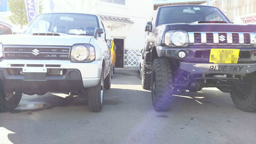 ノーマル & 5インチリフトアップ : ジムニースタジオ 甲府昭和インター