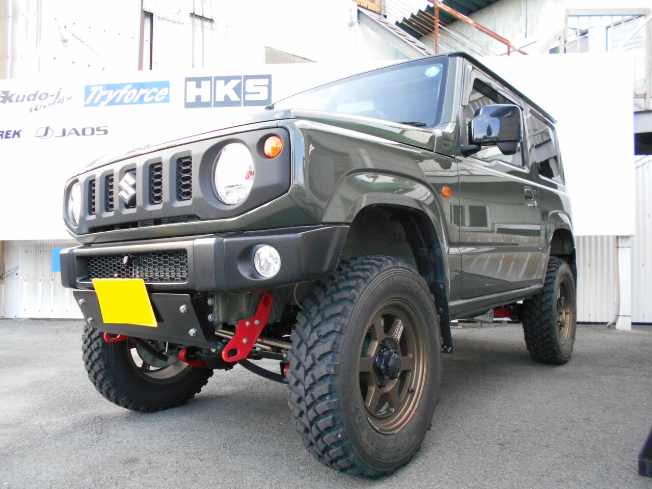 M様JB64 アイスワイヤー＆VSCC＆強化シフトマウントブッシュ取り付け