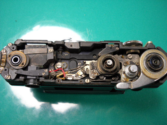 カメラ修理 ニコンS2（後） : カメラ修理工房日記－－みの虫のひとりごと