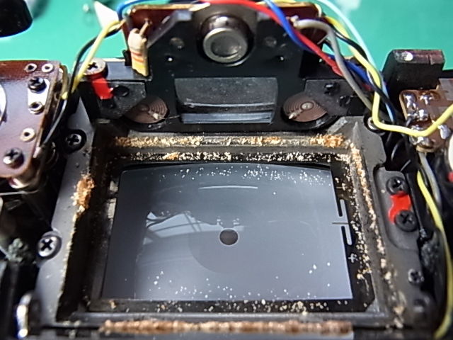 カメラ修理 アサヒペンタックスKM（中） : カメラ修理工房日記