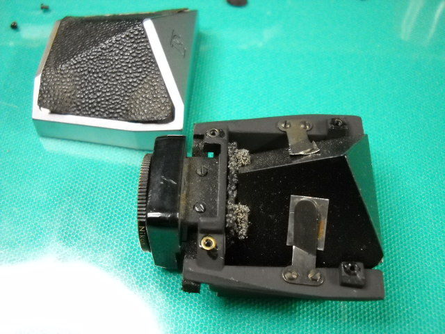 カメラ修理 ニコンF : カメラ修理工房日記--みの虫のひとりごと