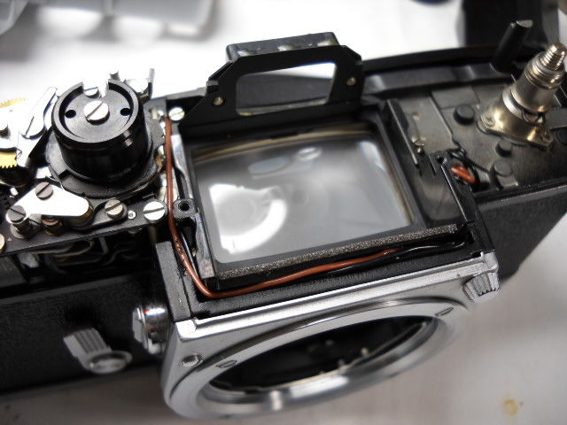 カメラ修理 ミノルタSR-1s（後） : カメラ修理工房日記