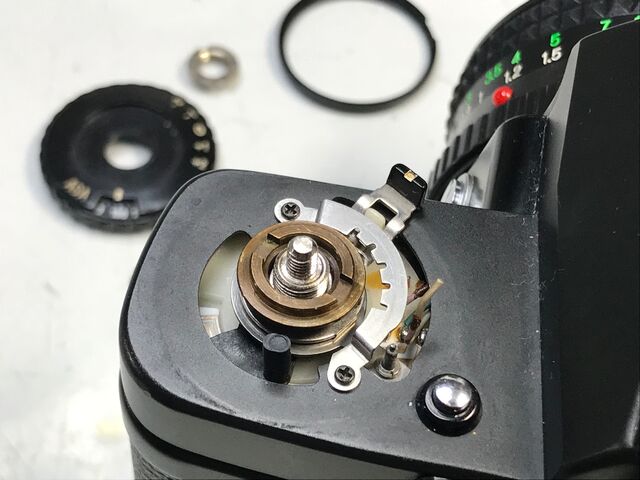 カメラ修理 minolta XD-s (ミノルタXD-s)の総合整備 : カメラ