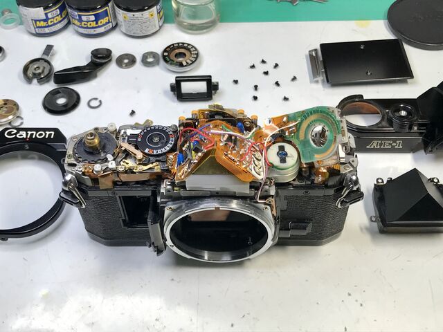 Canon AE-1 フィルムカメラ修理 | 東京カメラリペア