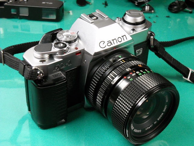 キャノン　AL-1 レンズ付き CANON AL-1を買った - 晴れ時々ジャズ、雨のちカメラ