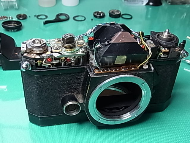 カメラ修理 アサヒペンタックスES カメラ修理工房日記－－みの虫のひとりごと