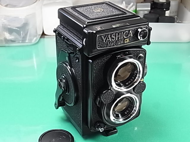 カメラ修理 YASHICA Mat-124G（ヤシカマット124G） : カメラ修理工房