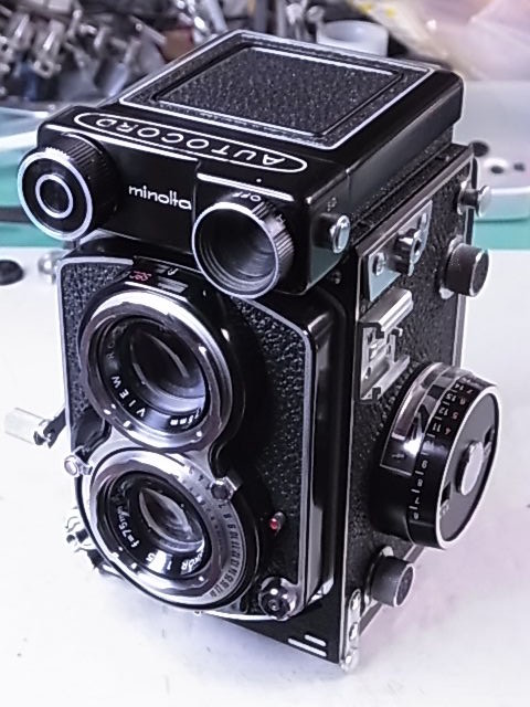 カメラ修理 minoltaAUTOCORD III CdS ミノルタオートコード