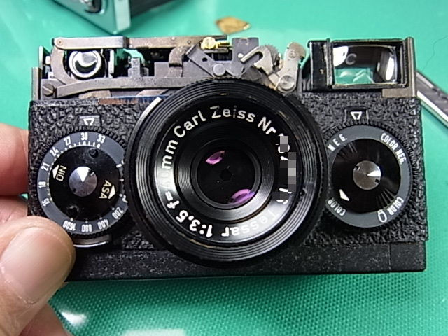 カメラ修理 Rollei 35（ローライ35） : カメラ修理工房日記－－みの虫
