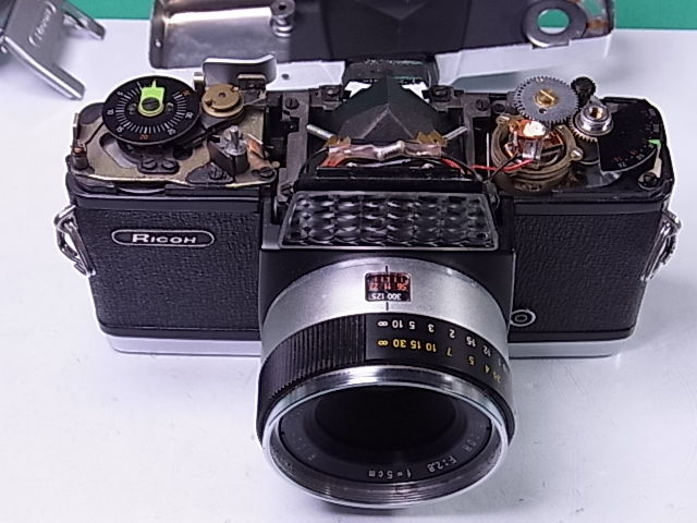 カメラ修理 RICOH 35 FLEX リコー35フレックス : カメラ修理工房日記