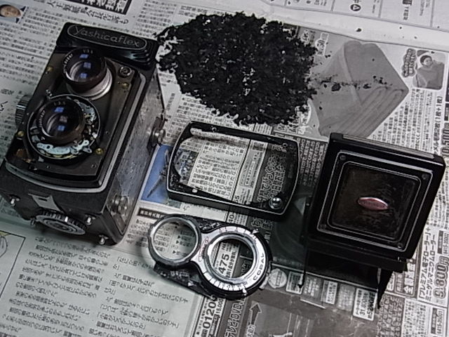 カメラ修理 Yashicaflex(ヤシカ フレックス) : カメラ修理工房 カメラ修理 Yashicaflex(ヤシカ フレックス) : カメラ修理工房