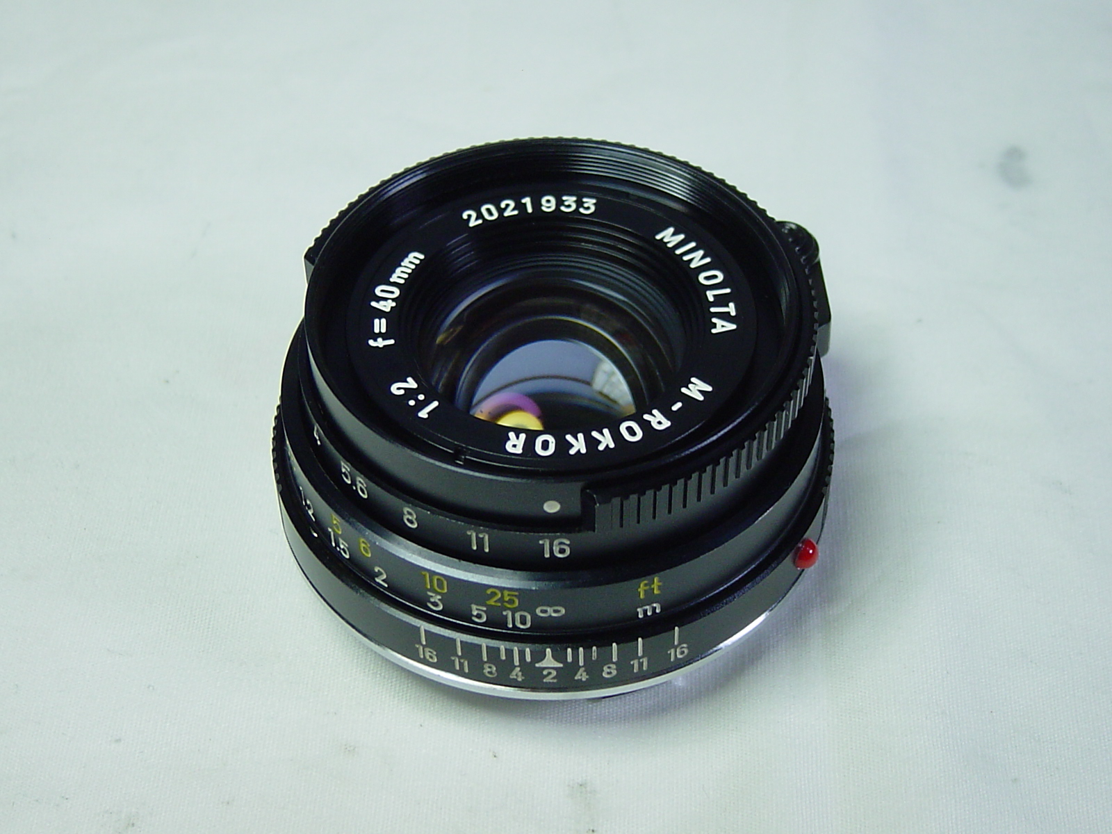 カメラ修理 ミノルタ M-ROKKOR 40mm/F2 其の一 : カメラ修理工房 カメラ修理 ミノルタ M-ROKKOR 40mm/F2 其の一 : カメラ修理工房