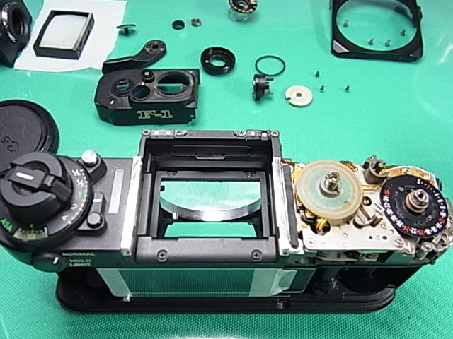 カメラ修理 Canon New F-1（キヤノン ニューF-1） : カメラ修理工房 