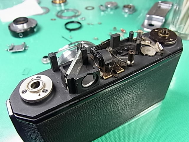 作動保証1ヶ月】整備済、完動品/ コニカ Konica C35 初期型 カメラ