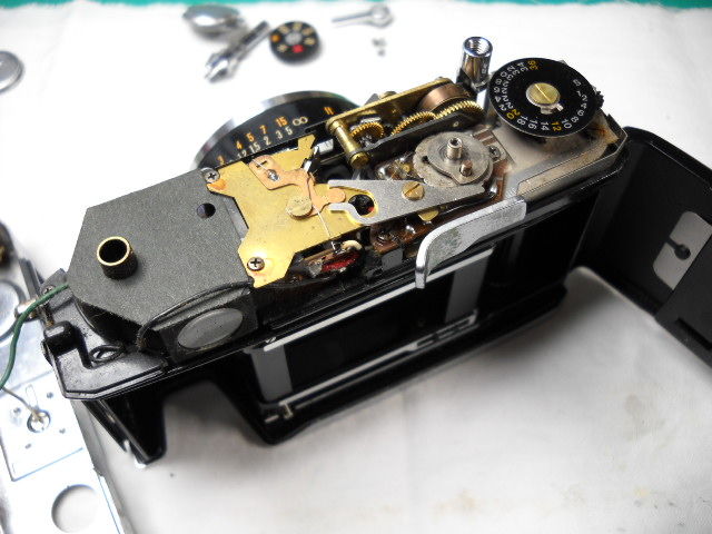 カメラ修理 オリンパス35 RC(後) : カメラ修理工房日記 カメラ修理 オリンパス35 RC(後) : カメラ修理工房日記