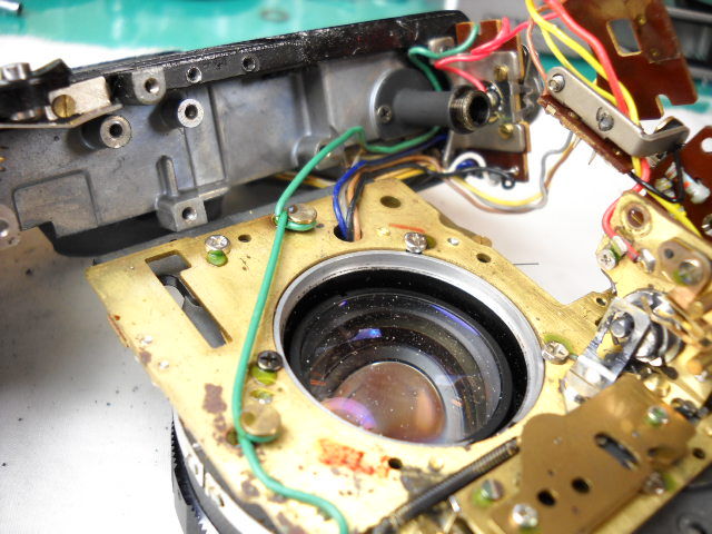 カメラ修理 オリンパス35DC（後） : カメラ修理工房日記－－みの虫の