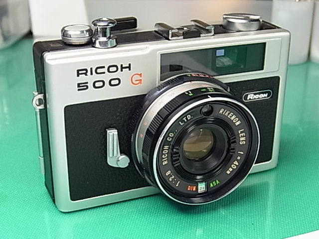 カメラ修理 RICOH 500G（リコー500G） : カメラ修理工房日記－－みの虫