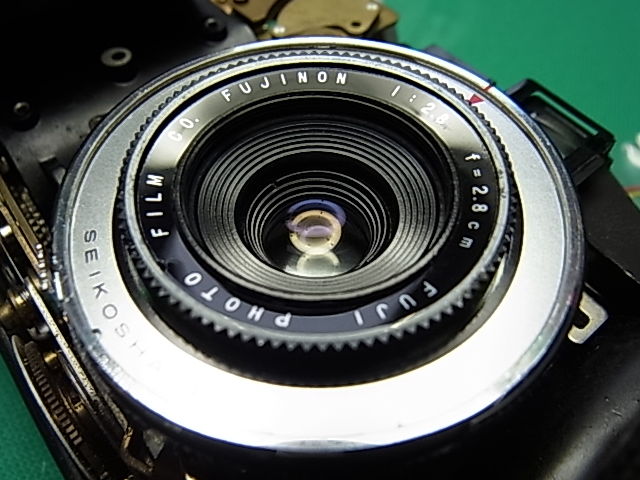 カメラ修理 フジカ ハーフ : カメラ修理工房日記－－みの虫のひとりごと
