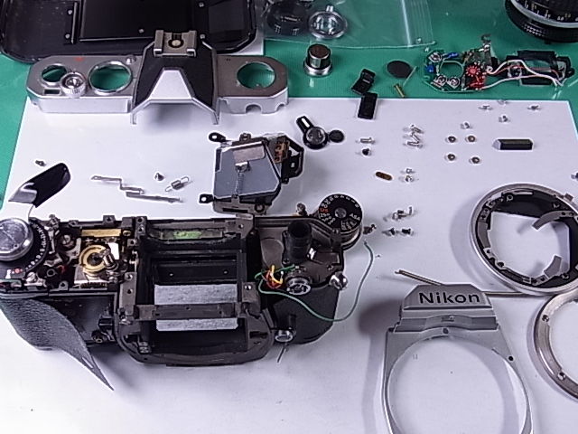 カメラ修理 Nikon FM(ニコンFM) : カメラ修理工房日記 カメラ修理 Nikon FM(ニコンFM) : カメラ修理工房日記