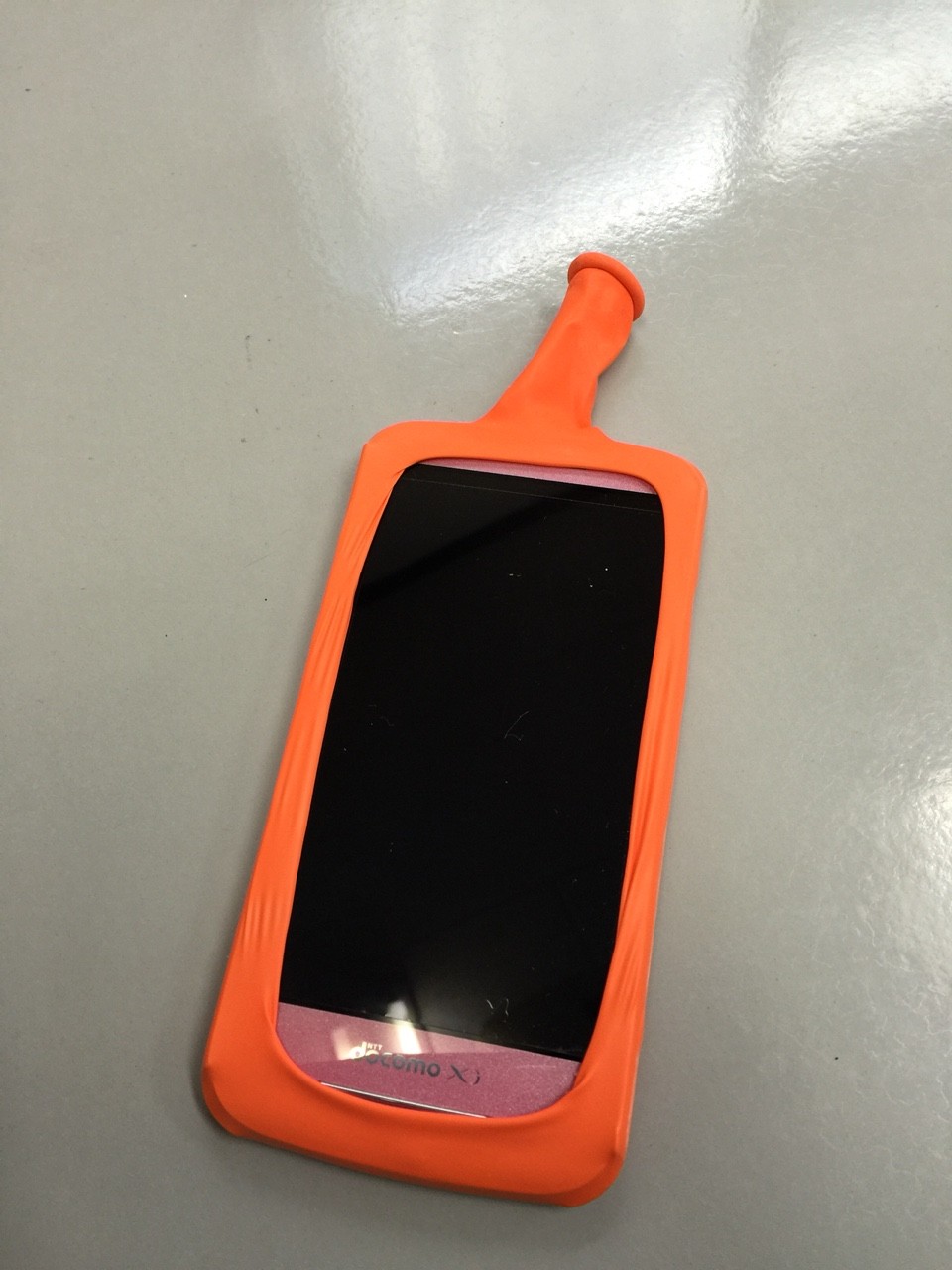 風船携帯カバー 温泉とごはんと小さな幸せ