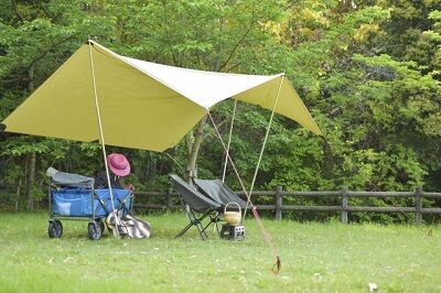 キャンプ道具（キャリーワゴン）