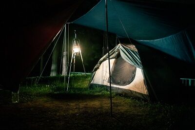 ソロキャンプ（夜） (2)