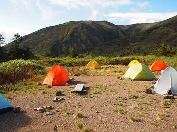 テント泊