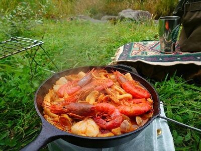 キャンプ料理