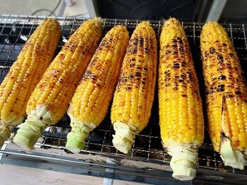 焼きとうもろこし