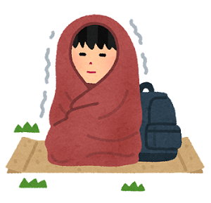 野宿イラスト