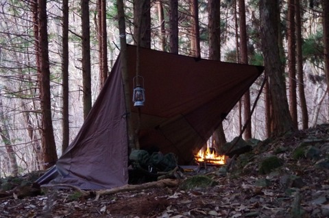 タープ泊２