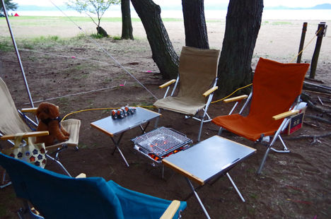 キャンプで一番気持ちのいい空間は?7