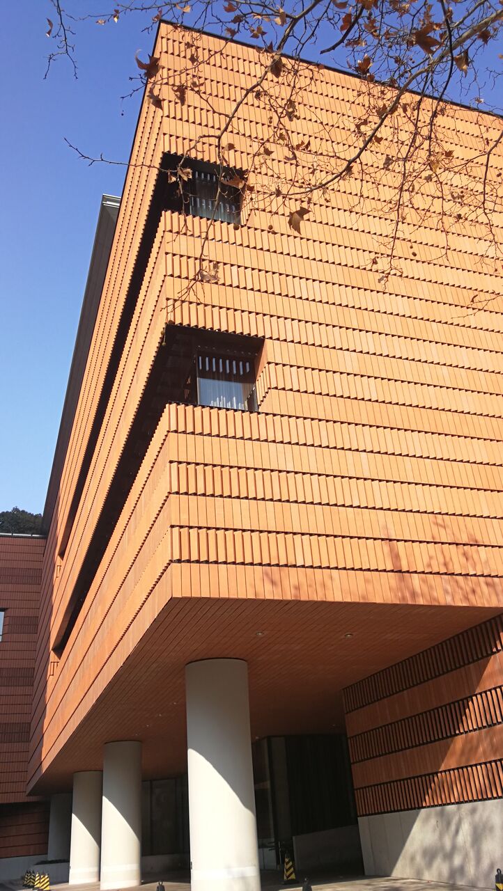 上海衡山路十二号 Twelve At Hengshan Hotel マリオ ボッタ 合理的なテラコッタ壁面がステキ Ep93 上海建築観光案内 Shanghai Architectural Review Camsaガラスの部屋