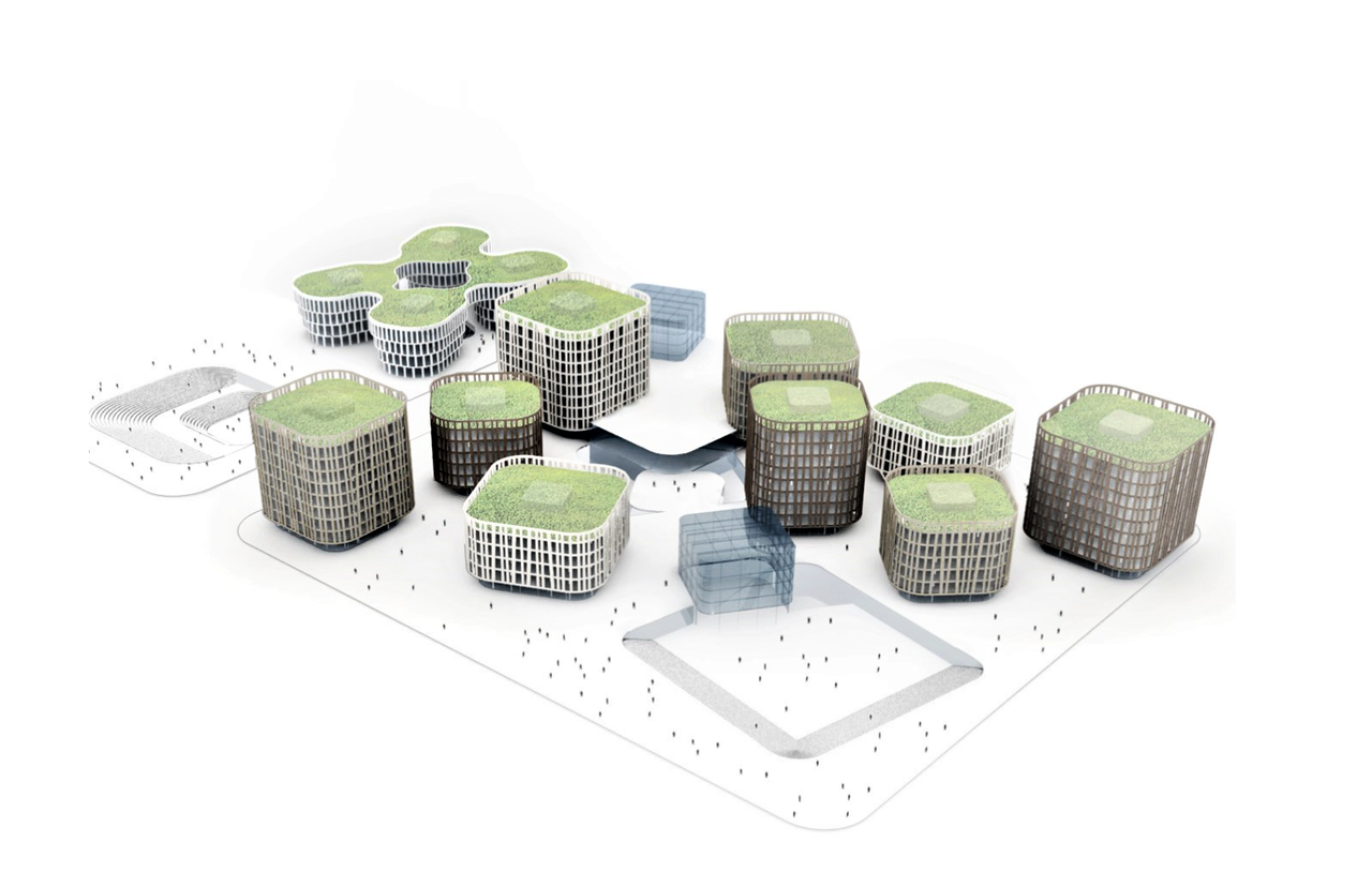 協信中心 Mvrdv 白人デザイナーは中国でやりたい放題 乾式化の夢はまだ遠い 大虹橋開発 Ep177 上海建築観光案内 Shanghai Review Camsaガラスの部屋