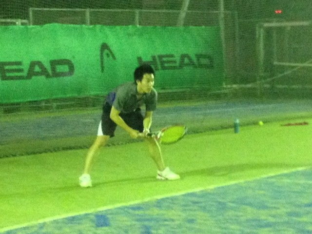クルム伊達公子選手17年振りの3回戦進出 首藤コーチと梁元コーチのリターンお手本編 7cc武蔵境テニススクールstaffブログ