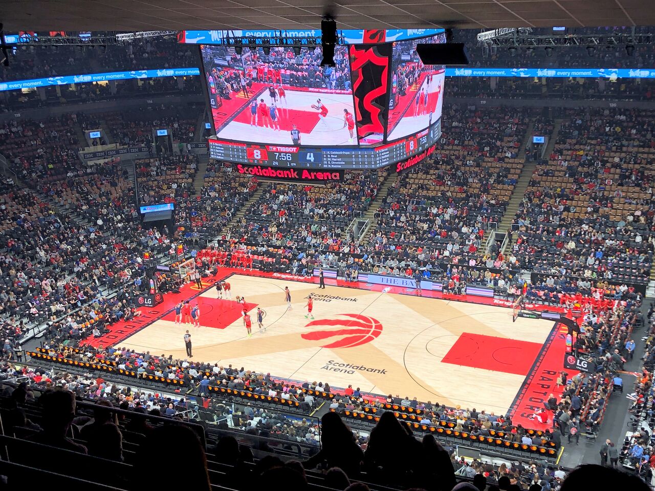 Yuta Watanabe選手に会えました♡ 【NBAトロント・ラプターズ観戦