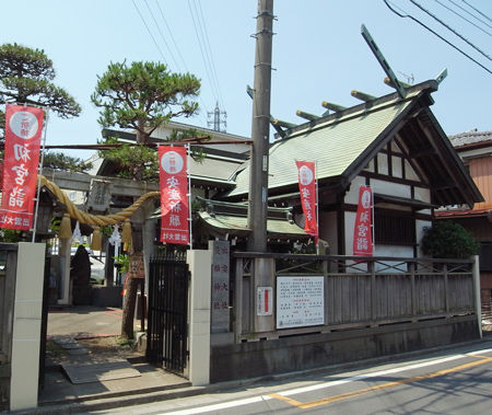 出雲大社・朝霞2