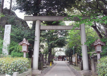 常盤台天祖神社1