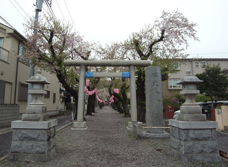 碑文谷八幡・一の鳥居